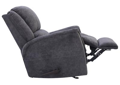 CARICE GUNMETAL ROCKER RECLINER,HOMESTRETCH