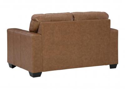 BOLSENA CARAMEL LEATHER LOVESEAT,ASHLEY FURNITURE INC.