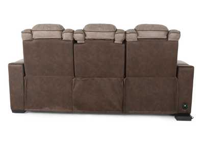 LANTANA ROCKY GREY/BROWN 2P POWER SOFA,ELEMENTS INTERNATIONAL GROUP, LLC