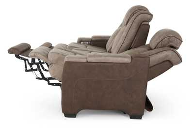 LANTANA ROCKY GREY/BROWN 2P POWER SOFA,ELEMENTS INTERNATIONAL GROUP, LLC