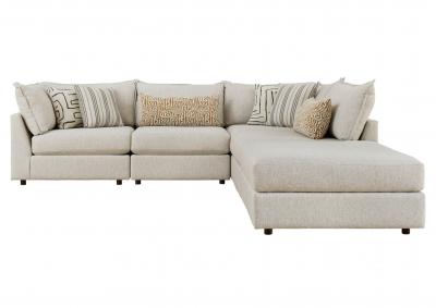Image for DURANGO PEWTER 5 PIECE SECTIONAL