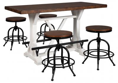 Image for VALEBECK 5 PIECE COUNTER DINING SET