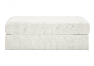 Image for KARINNE LINEN OVERSIZED OTTOMAN