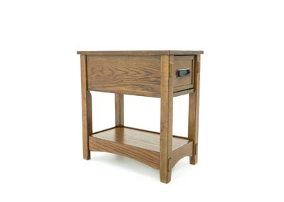 BREEGIN BROWN CHAIR SIDE END TABLE,ASHLEY FURNITURE INC.