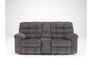 Image for Kingsley Double Reclining Loveseat w/ Console