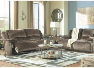 Image for Brighton Chocolate Reclining Sofa and Reclining Loveseat