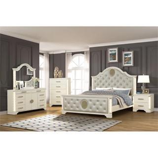 Jasmine 7Pcs Queen Bedroom Set,Jerusalem Discount Furniture