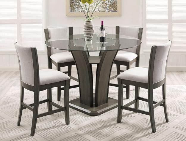 Camelia Dining Table & 4 chairs,Jerusalem Discount Furniture