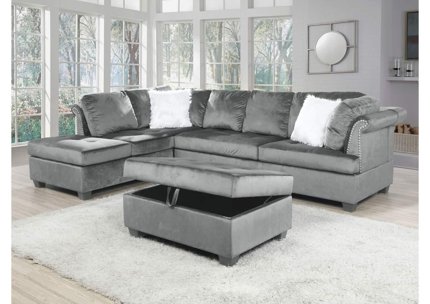 Omega Sectional with Ottoman,Jerusalem Discount Furniture