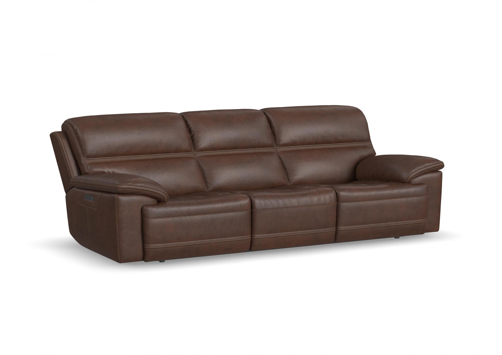 Flexsteel Jackson Power Headrest& Power Reclining Sofa,Flexsteel