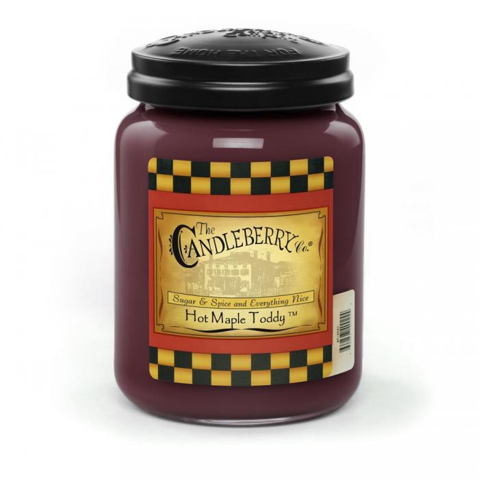 The Heritage Candleberry Hot Maple Toddy - 26 oz Jar