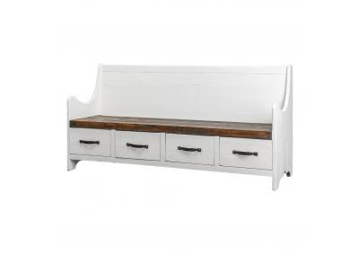 Image for SOLID WOOD BENCH by Rustic Imports BAN 300 HO