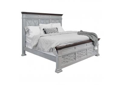 Image for Rustic Imports SOLID WOOD QUEEN Bed Bella - BCG