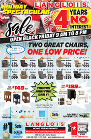 Holiday Spectacular Sale - Open Black Friday 9am to 8pm - Click to View Ad