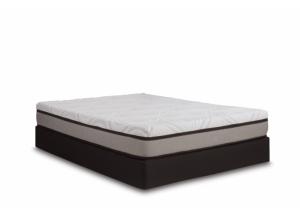 Image for Emory 10" Plush Firm Gel/Copper-Infused Memory Foam Queen Mattress Set