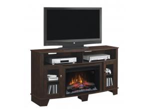 Image for LaSalle Engineered Midnight Cherry Fireplace