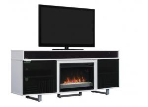 Image for Enterprise High Gloss White Fireplace