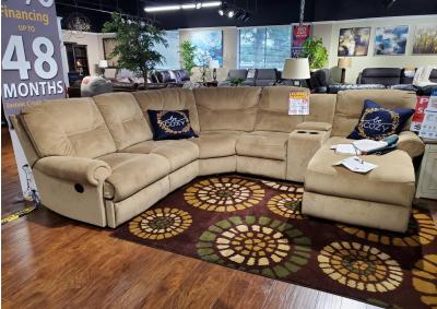 Image for Custom power recliner sectional with chaise