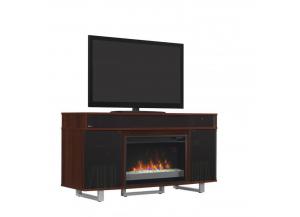 Image for Enterprise High Gloss Cherry Fireplace