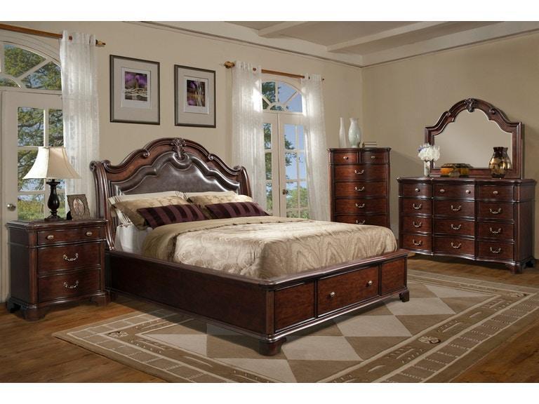 Tabasco Queen Bed,Elements