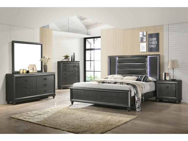 Moonstone Queen Bed Set,Elements