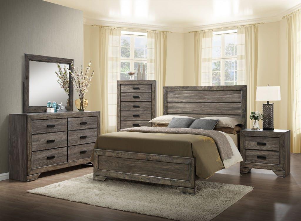 Nathan Queen Panel Bedroom Set,Elements