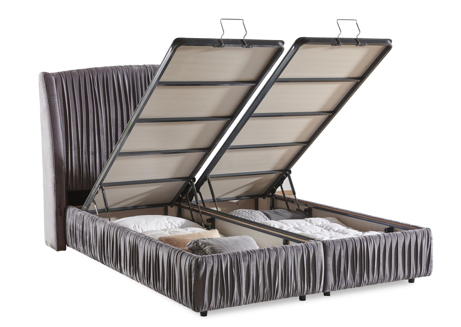 Borelax King Headboard with Storage,AlfoMack