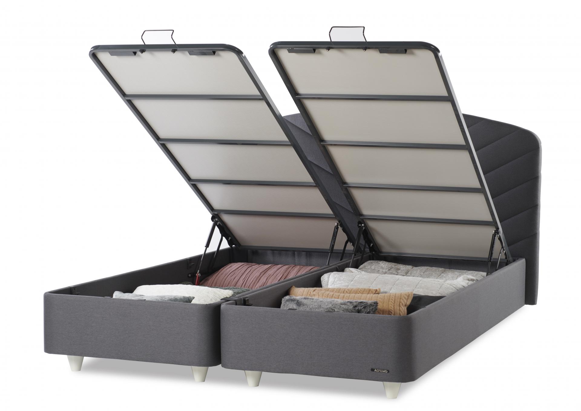 Hermod Twin Headboard with Storage,AlfoMack