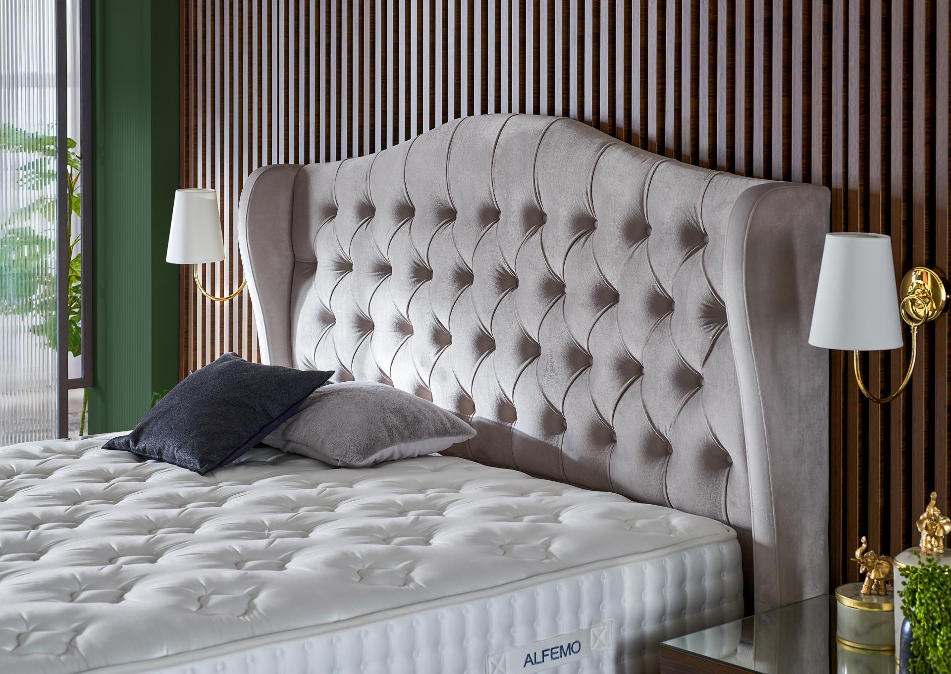 Premium Star King Headboard with Storage,AlfoMack