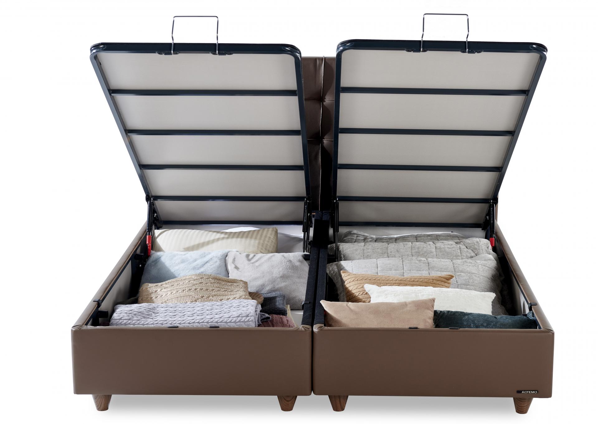 Petra Twin Headboard with Storage,AlfoMack