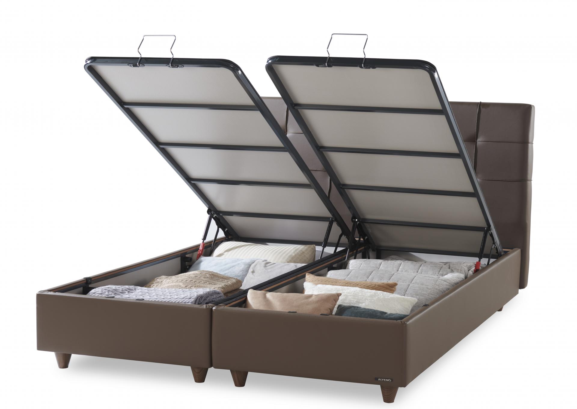 Petra Twin Headboard with Storage,AlfoMack
