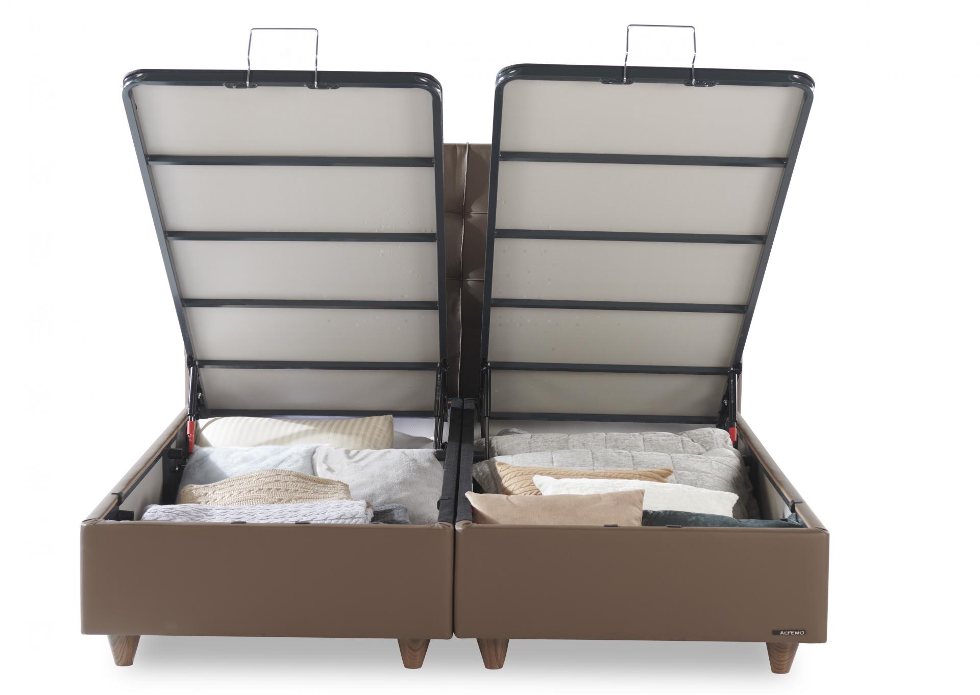 Petra Twin Headboard with Storage,AlfoMack