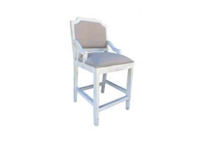 Image for WESTGATE BARSTOOL PADDED SEAT WITH BACK