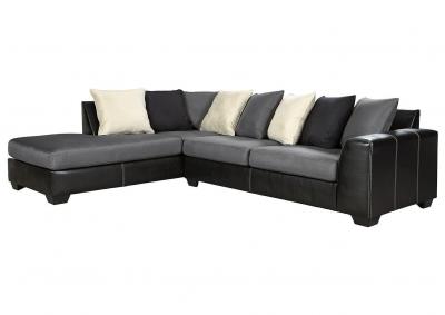 Image for Jacurso Charcoal LAF Chaise Sectional