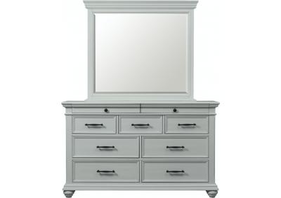 Image for Slater Grey Dresser & Mirror Set