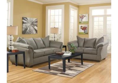 Image for Darcy Cobblestone Sofa and Loveseat 