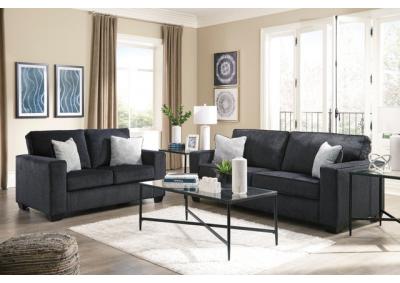 Image for Ashley 872 Black Sofa ONLY