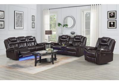 Image for Alexa Power 3pc motion love seat, sofa and recliner