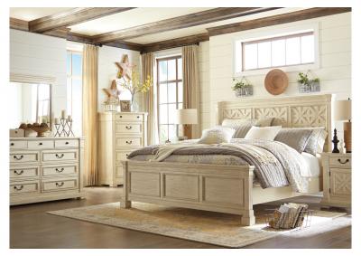 Image for Bolanburg White Queen Panel Bed w/Dresser, Mirror, Drawer Chest & Nightstand