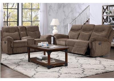 Image for Sheffield Reclining Sofa And Loveseat - Tan