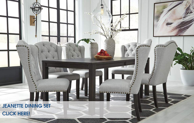 Jeanette Dining Set - Click Here