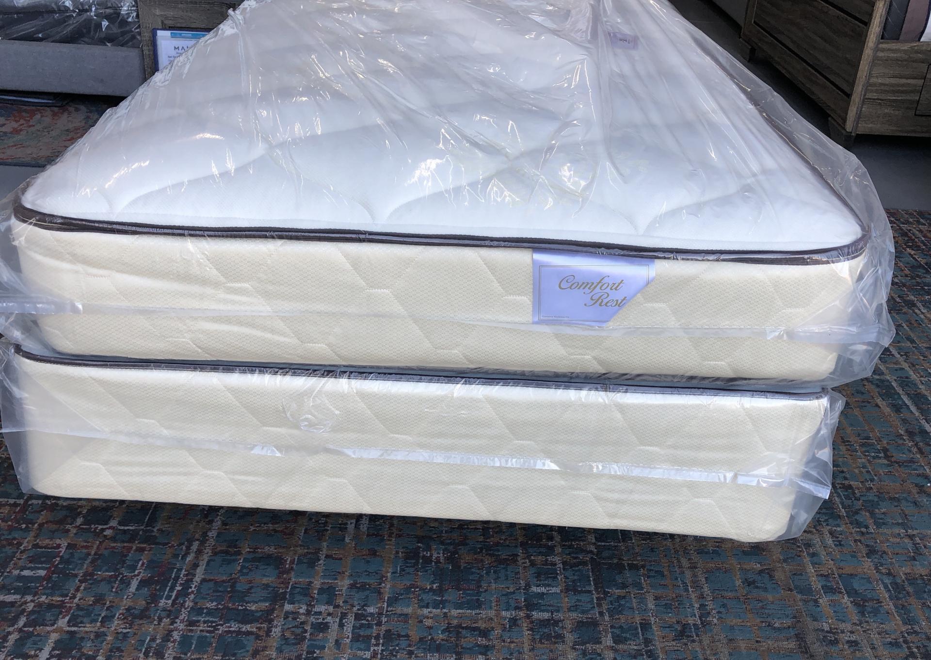 Comfort Rest Queen Mattress + Box Mattress Store San Diego