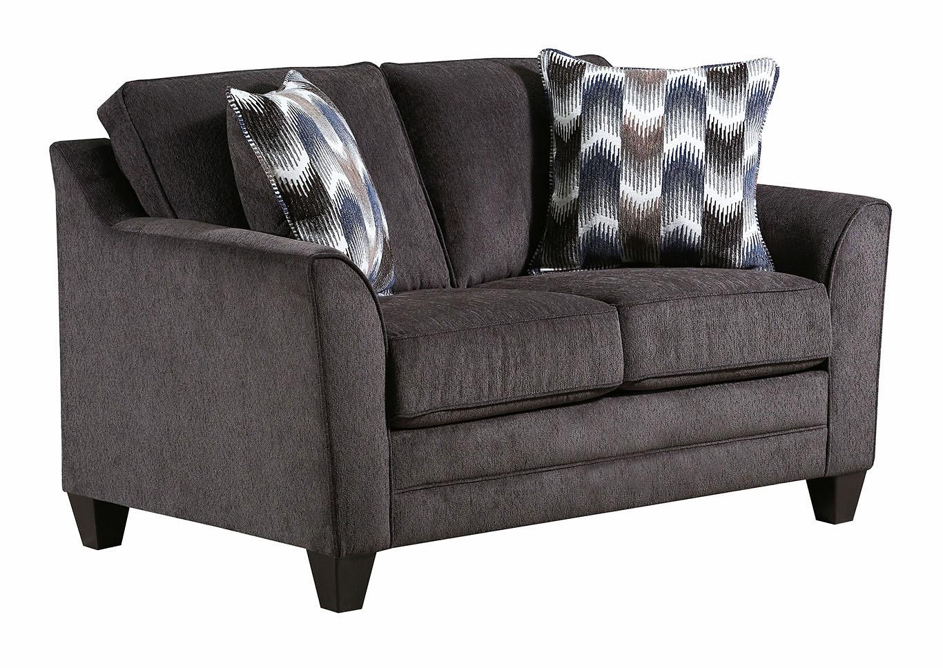 Lane Sofa and Love Seat with Accent Pillows