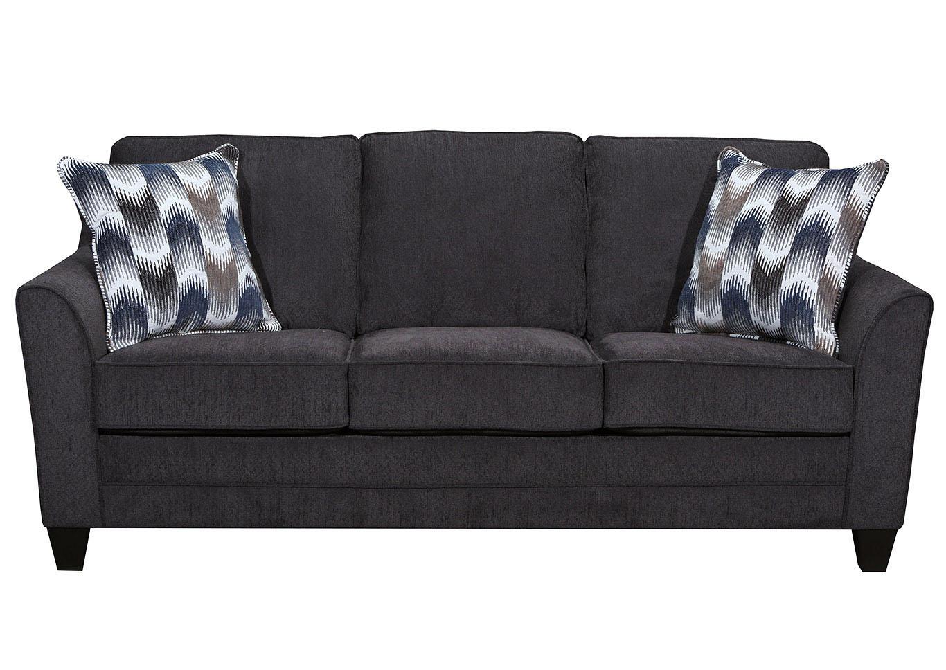 Lane Sofa and Love Seat with Accent Pillows
