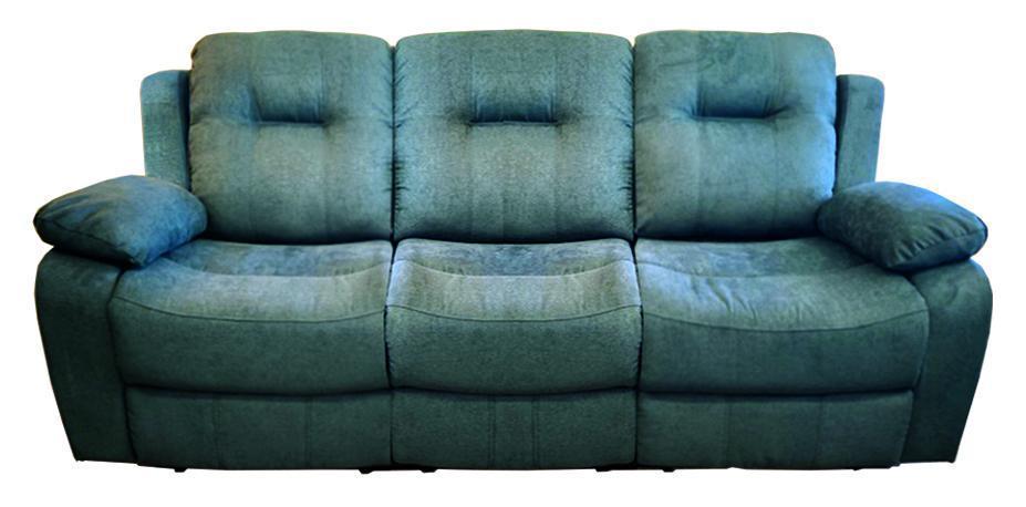 Dual Reclining Power Gray Sofa
