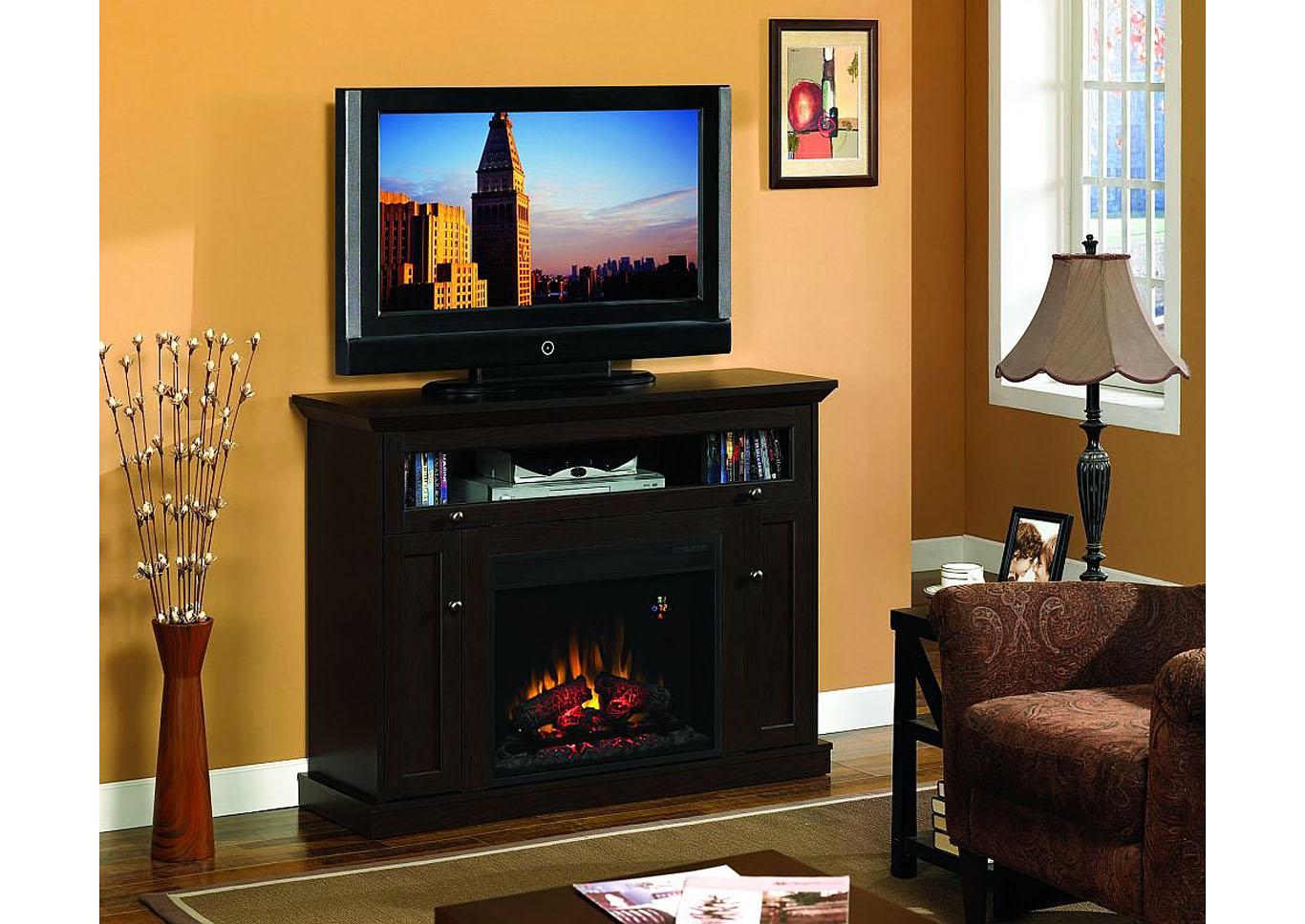 Classic Flame Windsor TV Stand for TVs up to 50", Espresso ...