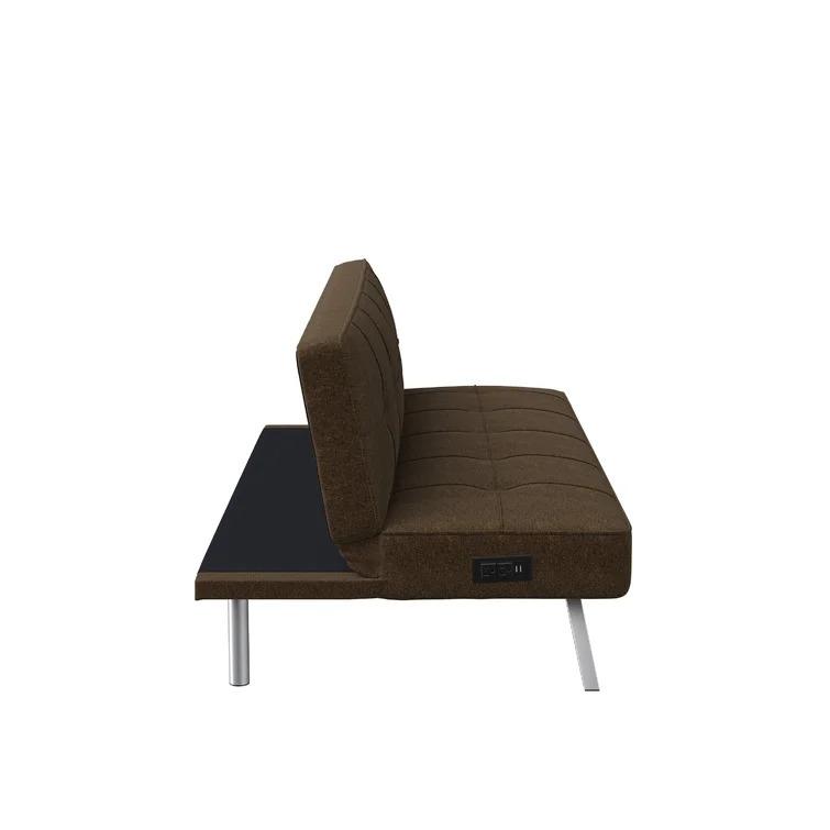Brown Click Sofa with USB CHarging 