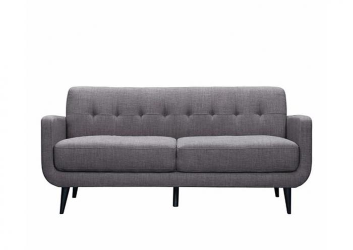 Hadley Sofa and Loveseat Set - Charcoal,Instore