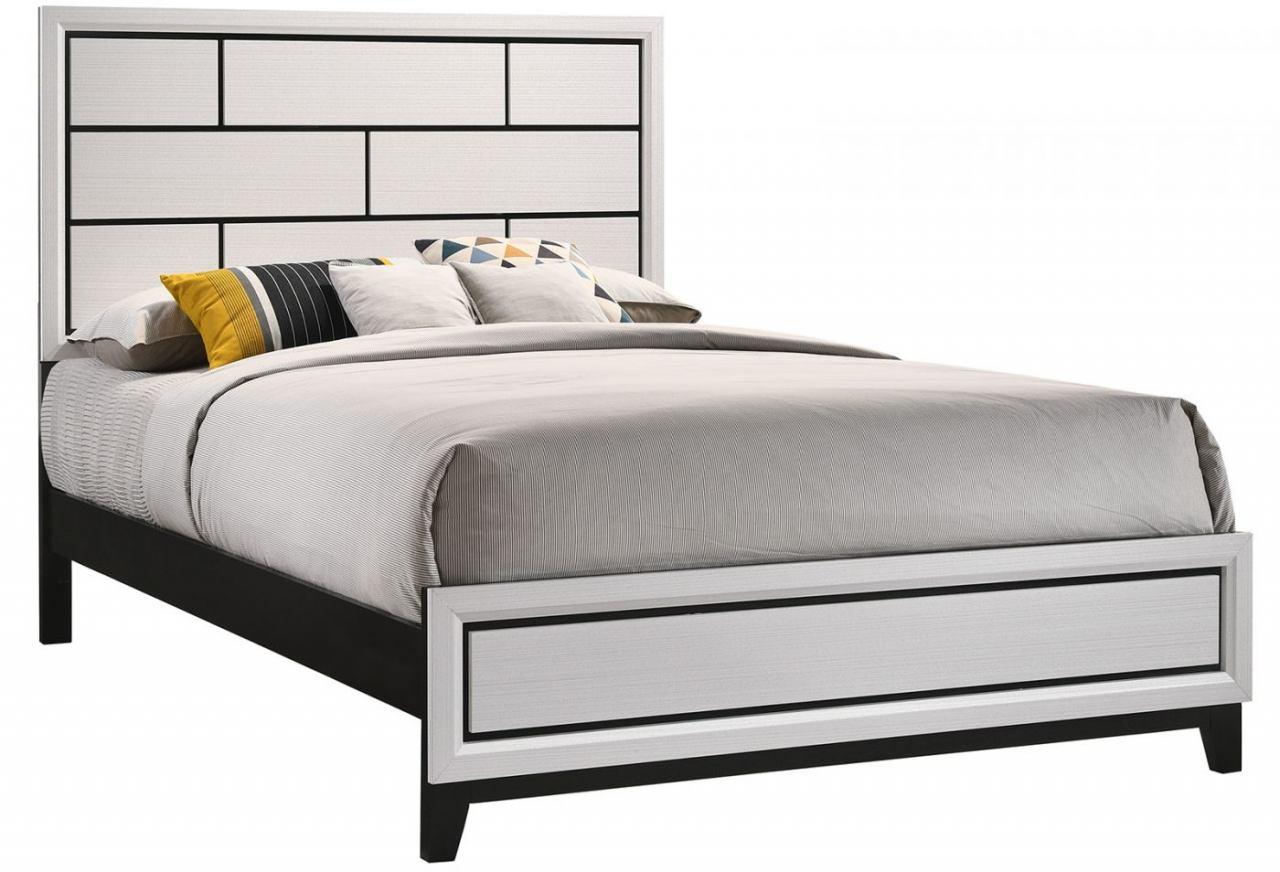 Akerson White Panel Bed - Full,Instore