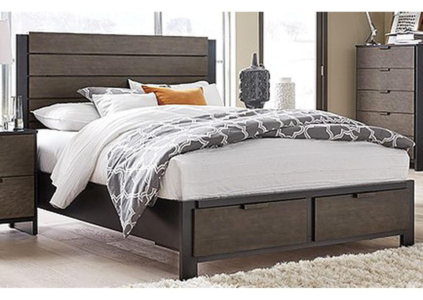 Paxton Storage Platform Bed Eastern, Eastern King Bed Frame With Drawers